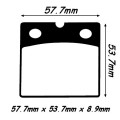 EBC Brakes Double-H Sintered Superbike Brake Pads Front - FA171HH EBC Brakes Double-H Sintered Superbike Brake Pads Front - FA171HH
